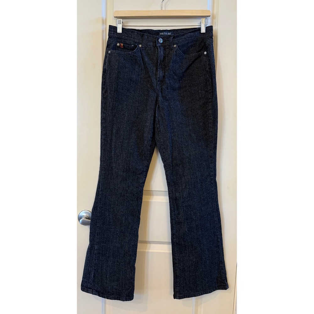 Jeanstar Women's Dark Wash High Rise Bootcut Denim Jeans Y2K Retro Style Size 10